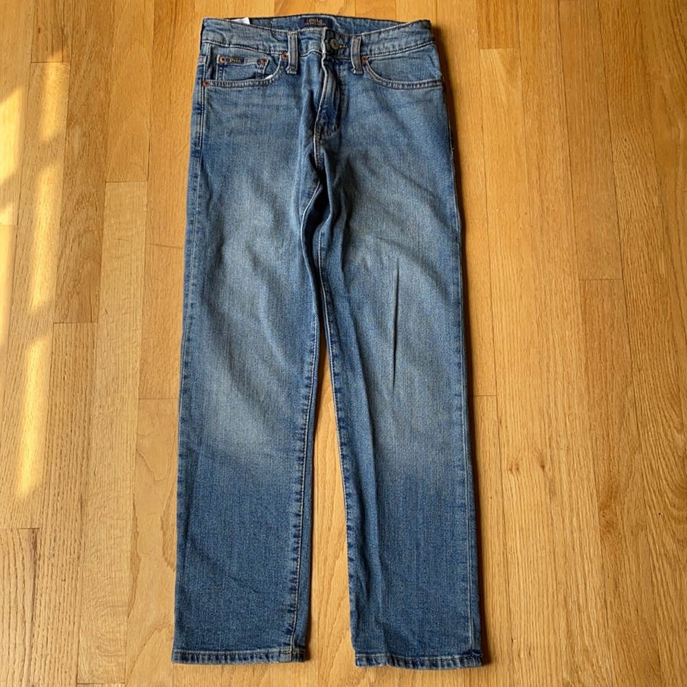 Polo RL Hamptons straight jean, sz 12, NWOT